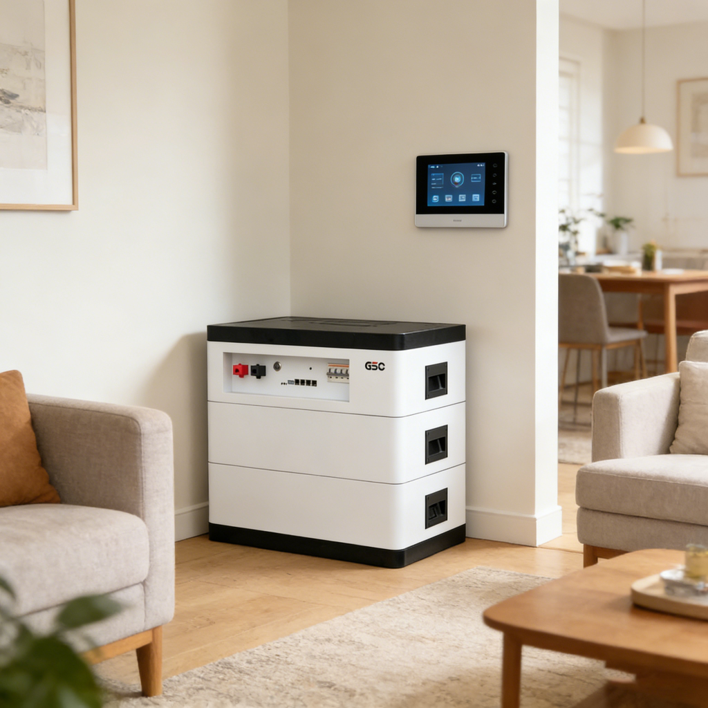 home Stacked battery